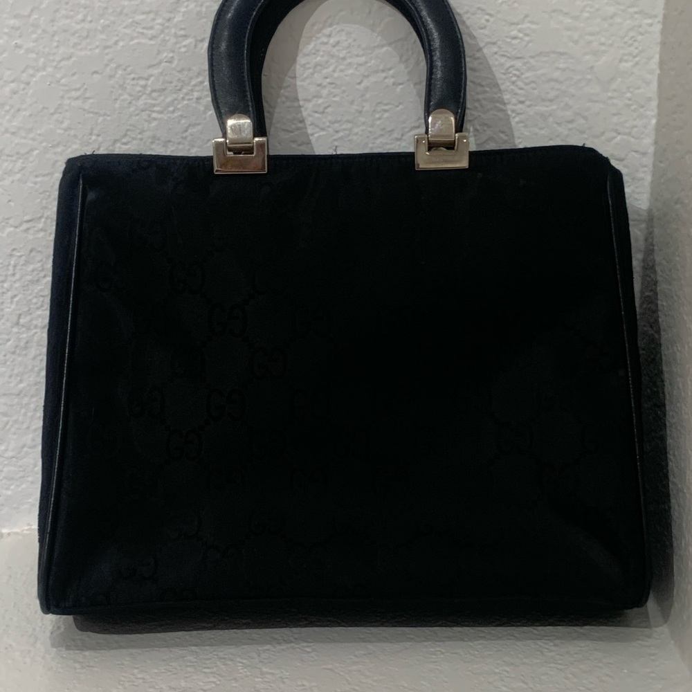 Guess Women's Satchel Black Handbag